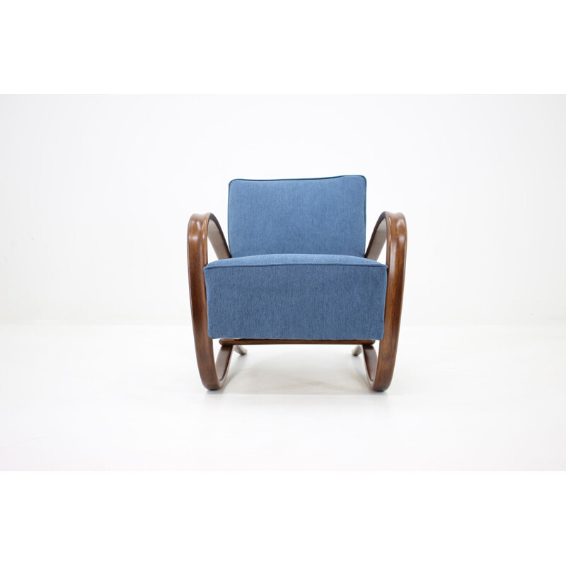 Vintage armchair by Jindrich Halabala, model H-269, 1930s