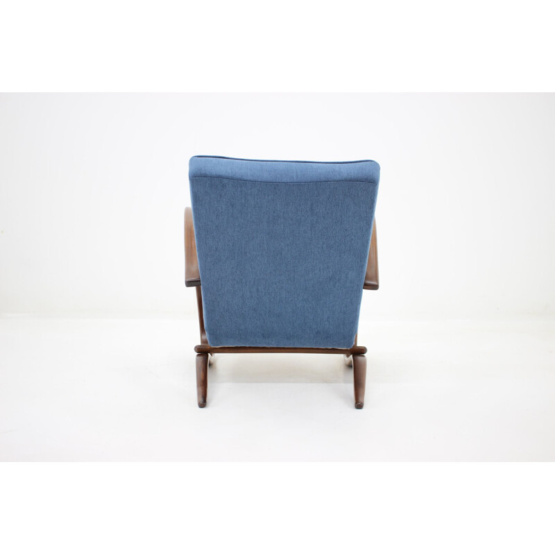 Vintage armchair by Jindrich Halabala, model H-269, 1930s