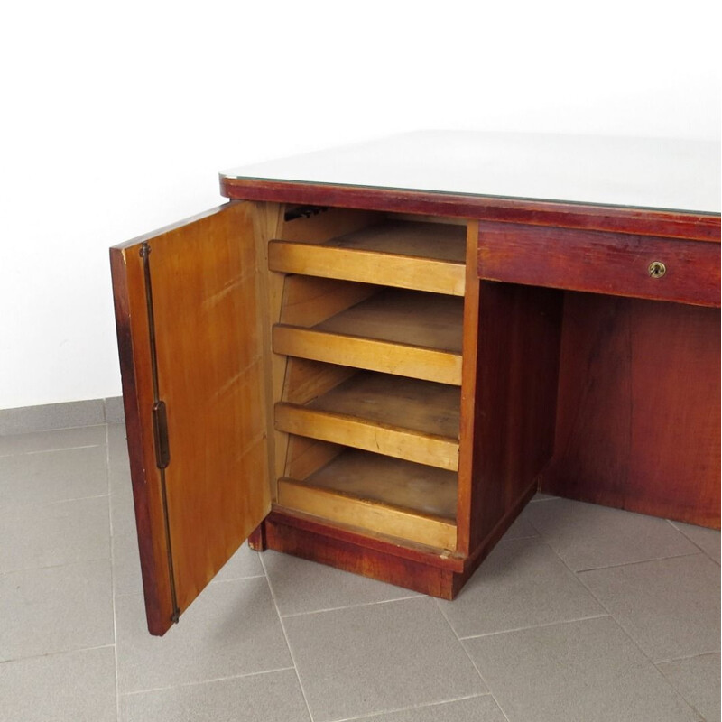 Writing desk with bookshelves 1930