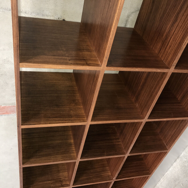 Vintage Rosewood bookcase  by Joseph-André Motte 1968