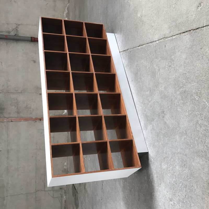 Vintage Rosewood bookcase  by Joseph-André Motte 1968