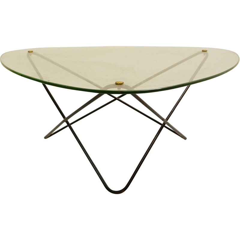 Vintage table "Jasmine" by Jacques Tournus for Airborne, 1954s