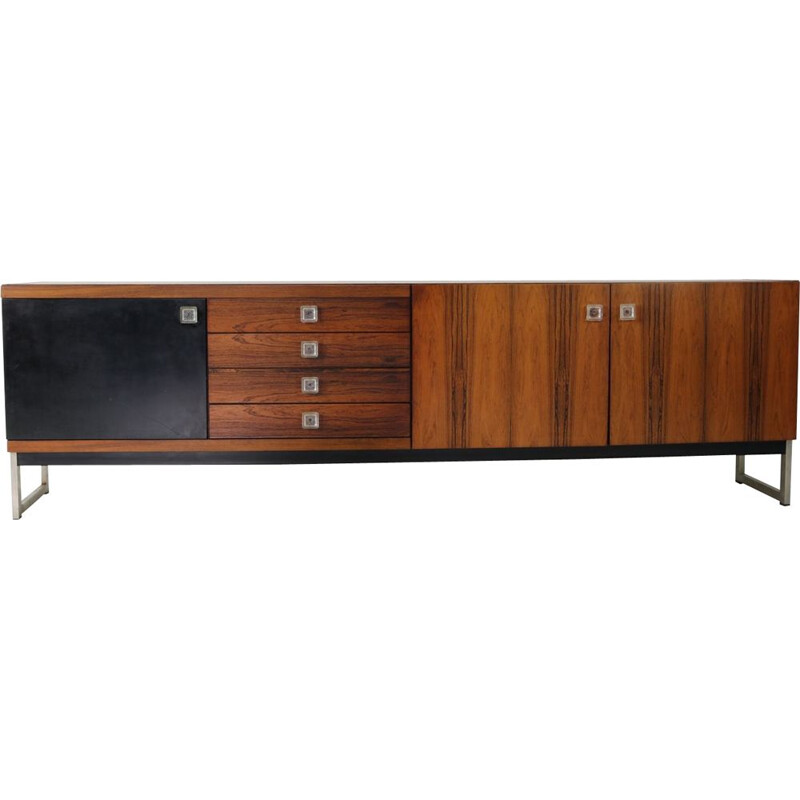 Large vintage rosewood sideboard by Fristho Holland