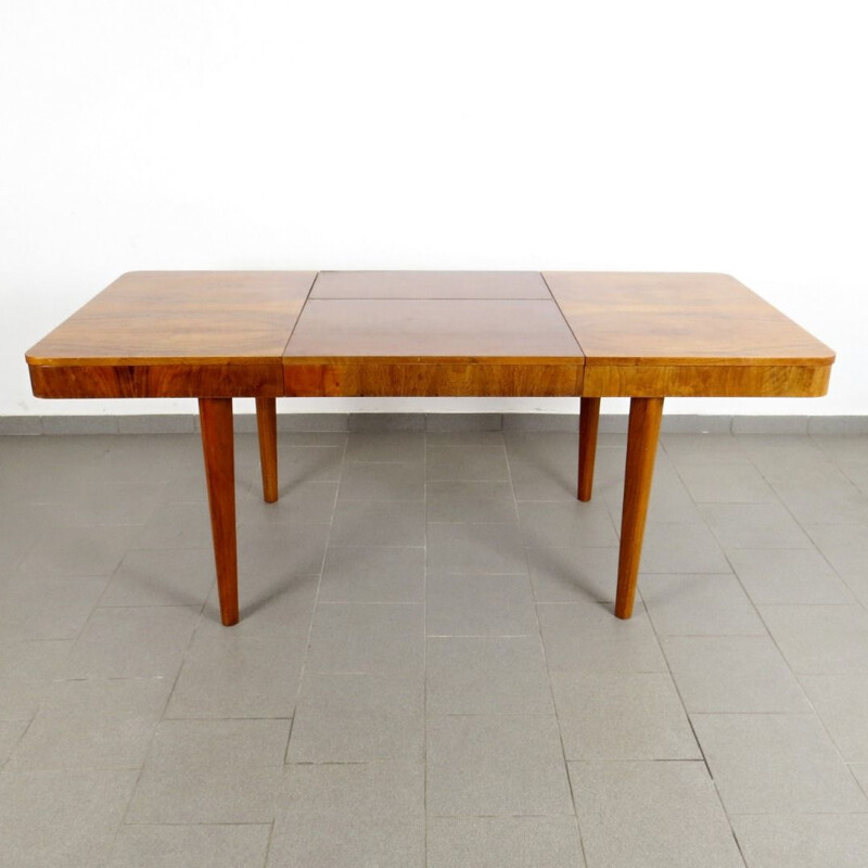 Extendable dining table, by Jindrich Halabala 1940