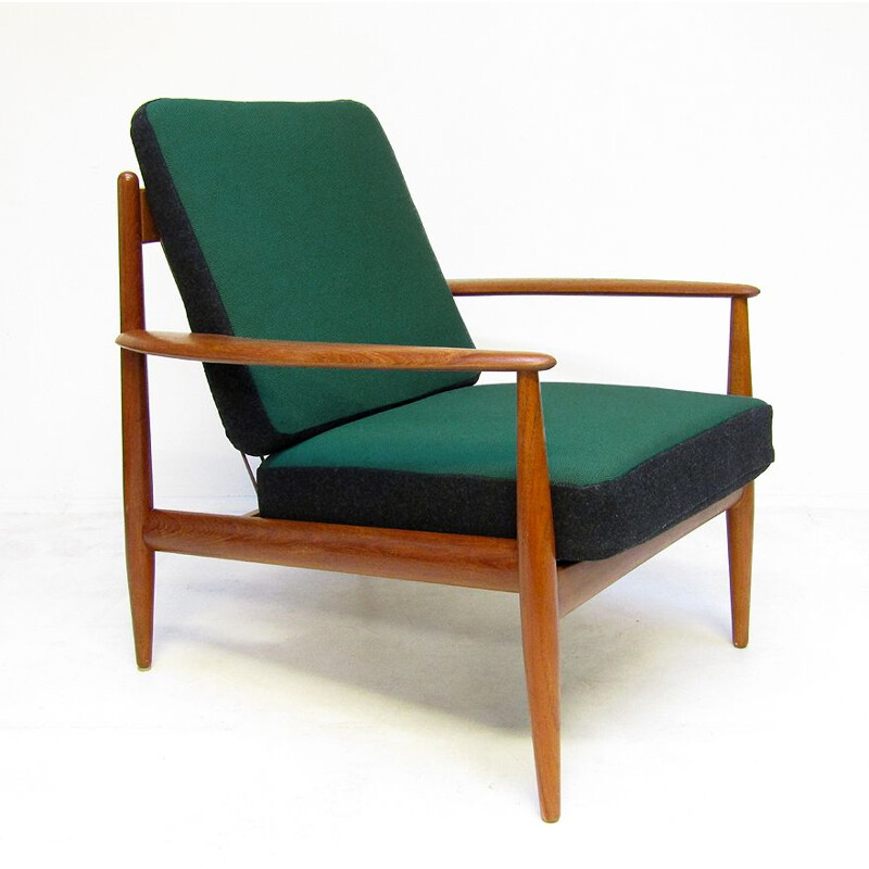 Vintage Deense bank en stoel van Grete Jalk, model FD-118, 1950