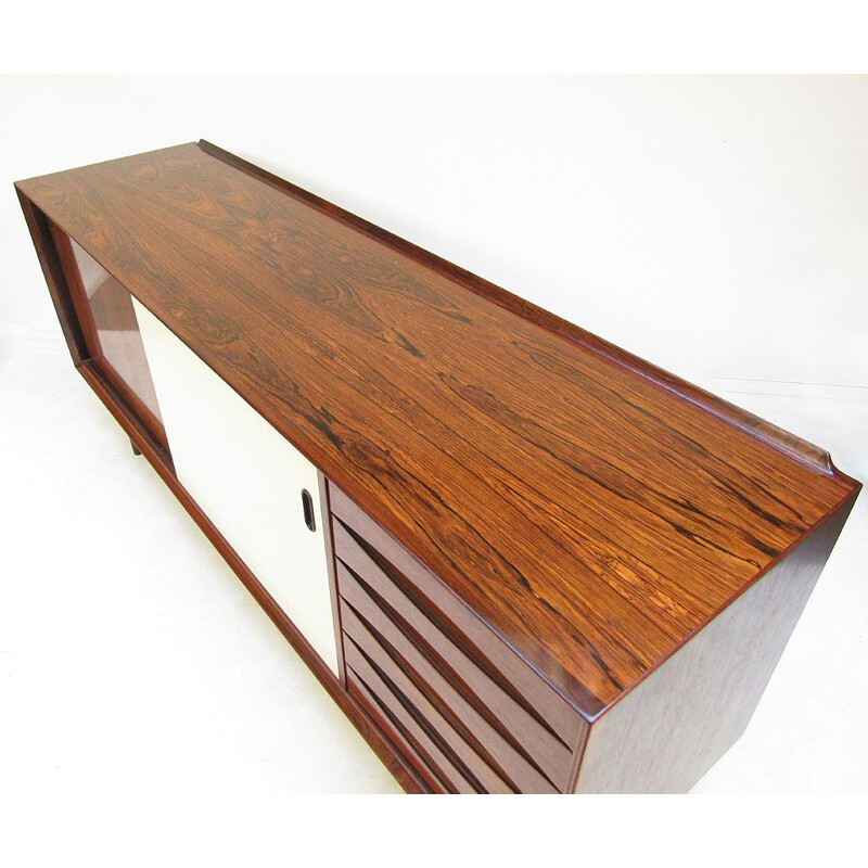 Danish vintage sideboard in rosewood by Arne Vodder, model 29, 1960s