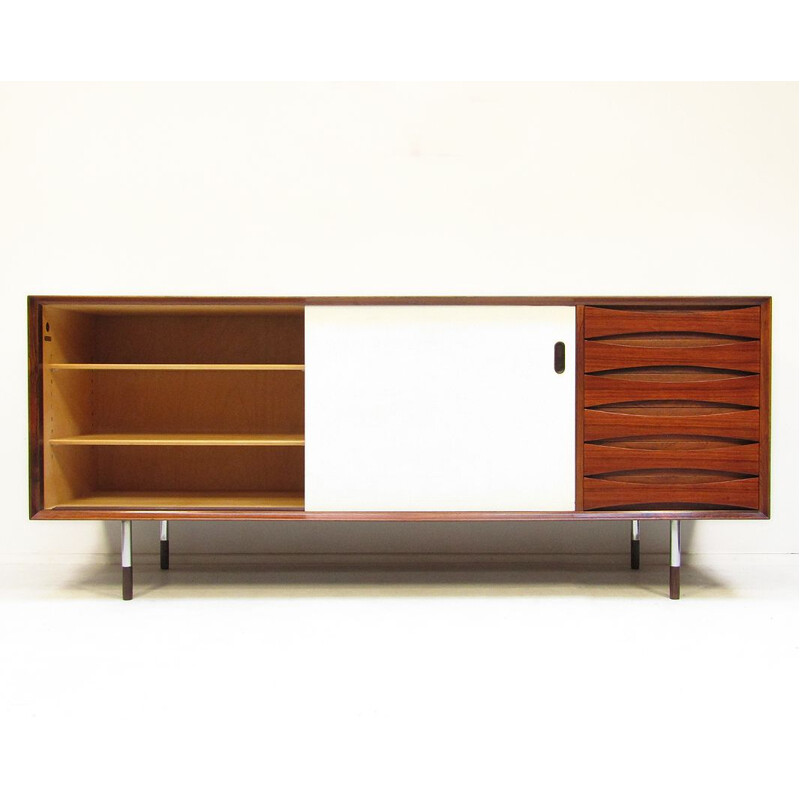 Danish vintage sideboard in rosewood by Arne Vodder, model 29, 1960s