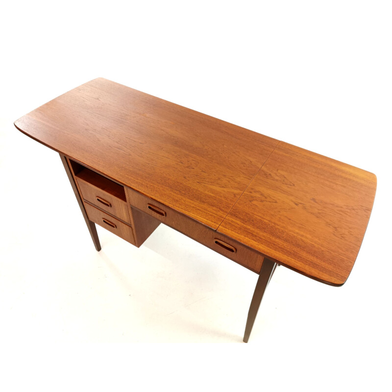 Teak danish vintage desk, 1960s