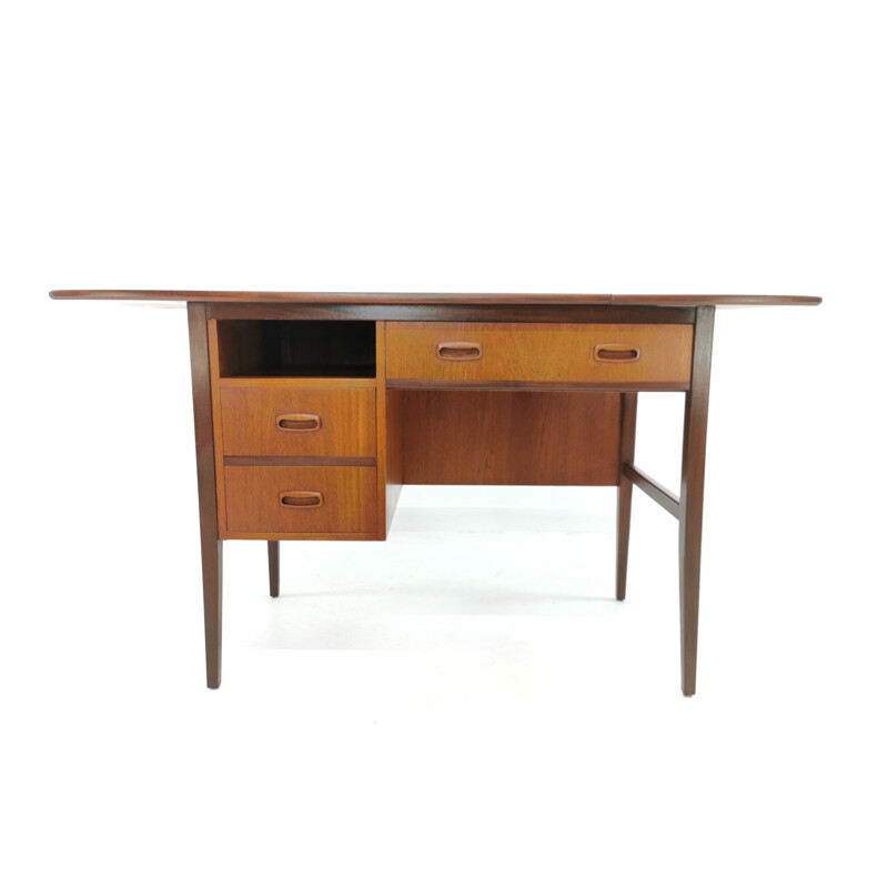 Teak danish vintage desk, 1960s
