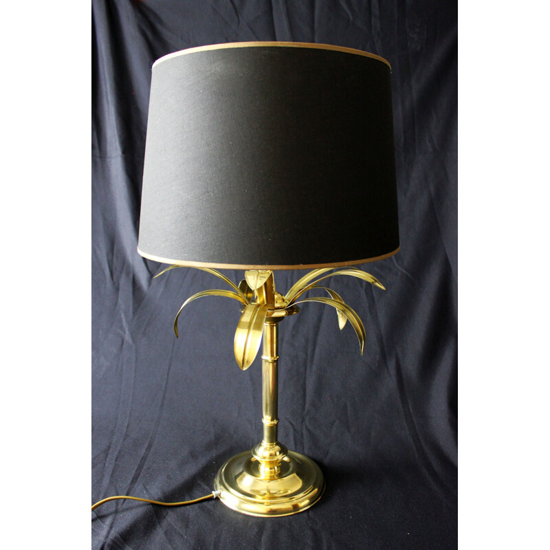 Vintage-Lampe aus Bambus im Hollywood-Regency-Stil, 1960