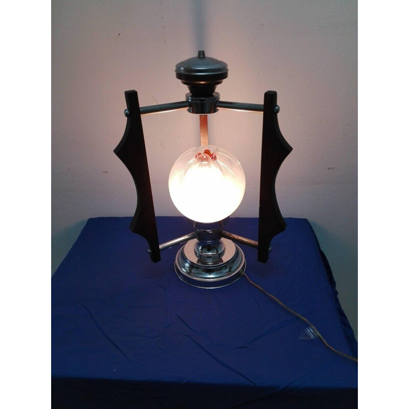 Lampe de table vintage par Mazzega, 1970