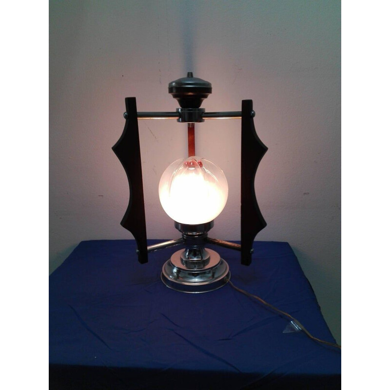 Lampada da tavolo vintage di Mazzega, 1970