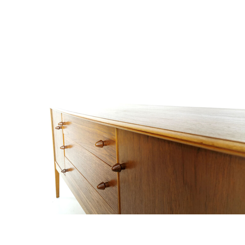 Teak & Oak vintage sideboard, 1970s