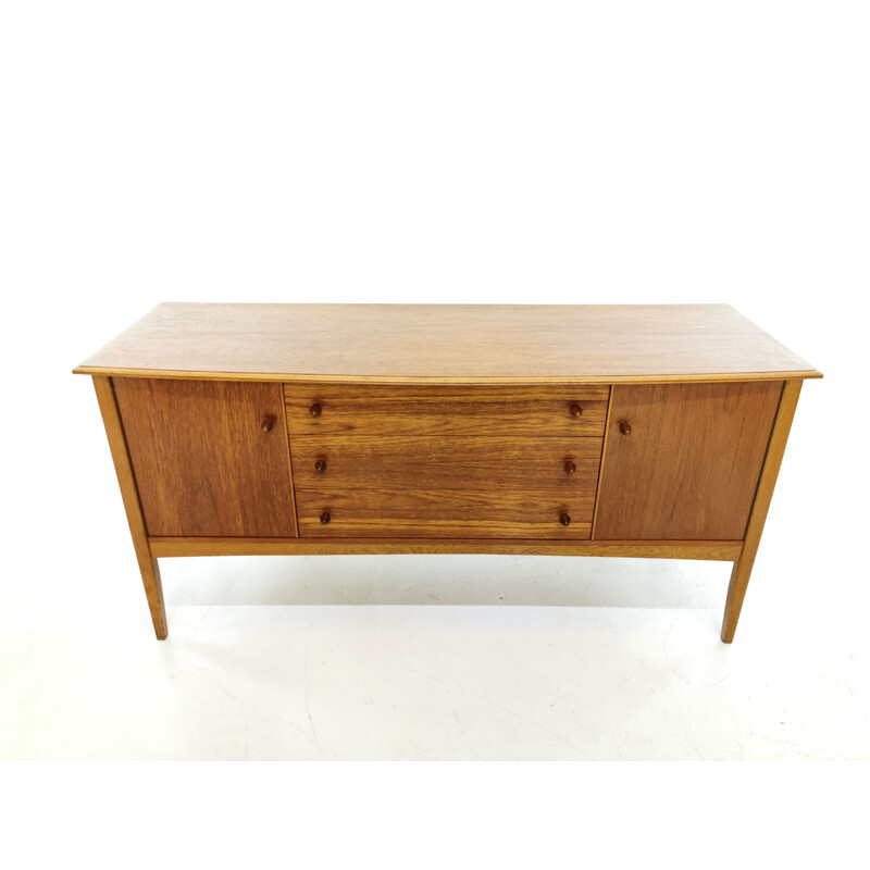 Teak & Oak vintage sideboard, 1970s