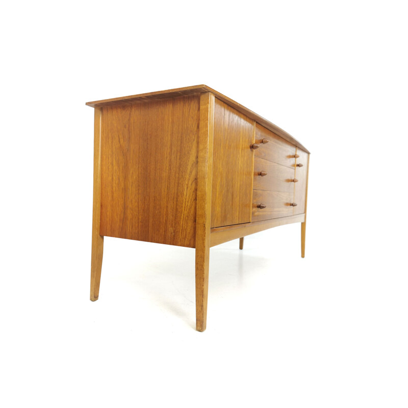 Teak & Oak vintage sideboard, 1970s