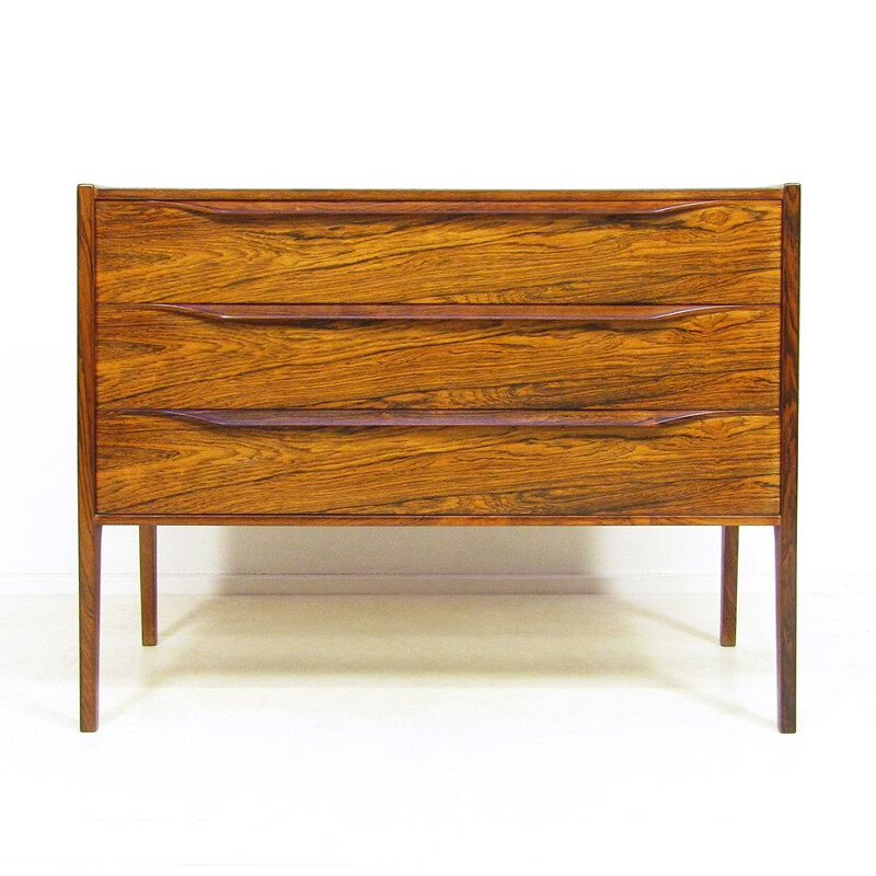 Vintage Chest of drawers in Rosewood By Aksel Kjersgaard for Odder Mobler