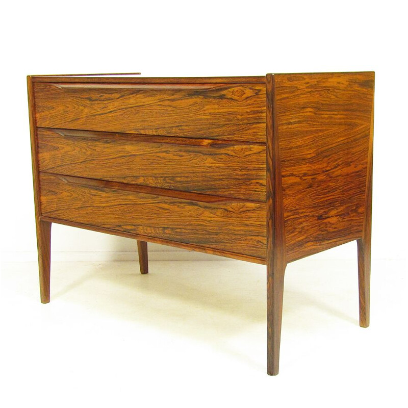 Vintage Chest of drawers in Rosewood By Aksel Kjersgaard for Odder Mobler