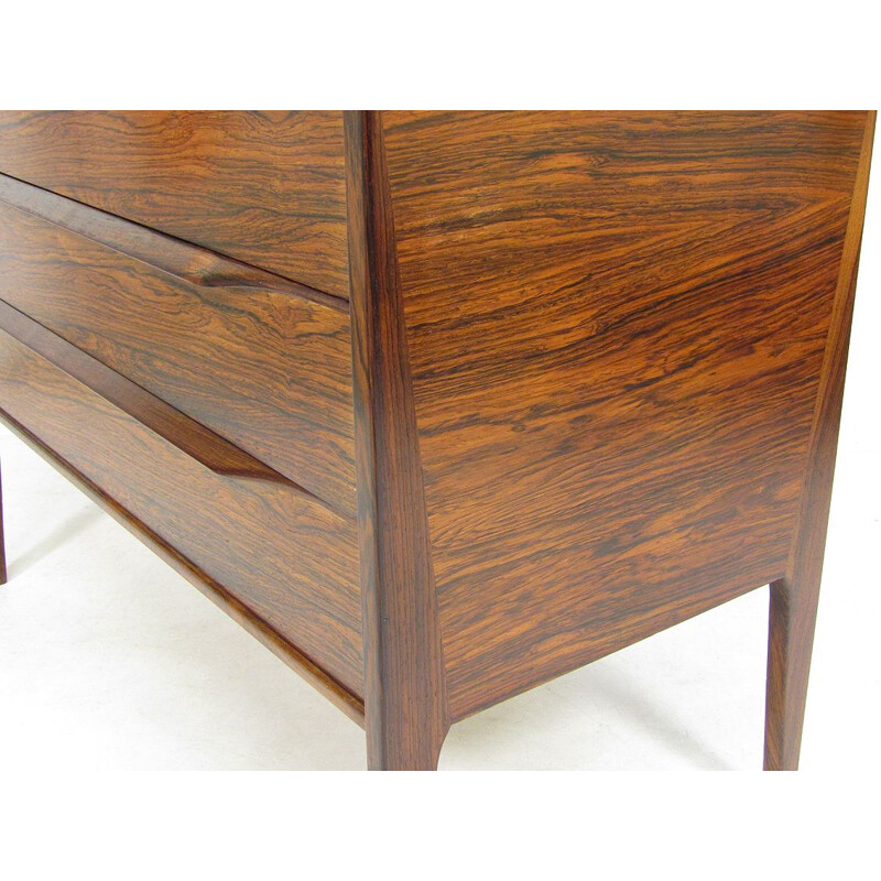 Vintage Chest of drawers in Rosewood By Aksel Kjersgaard for Odder Mobler