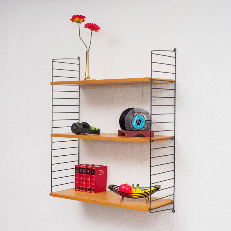 Vintage wall shelf by Nisse Strinning, Sweden1949