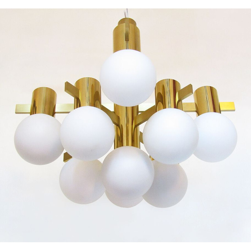 Vintage Chandelier By Hans Agne Jakobsson, 1970