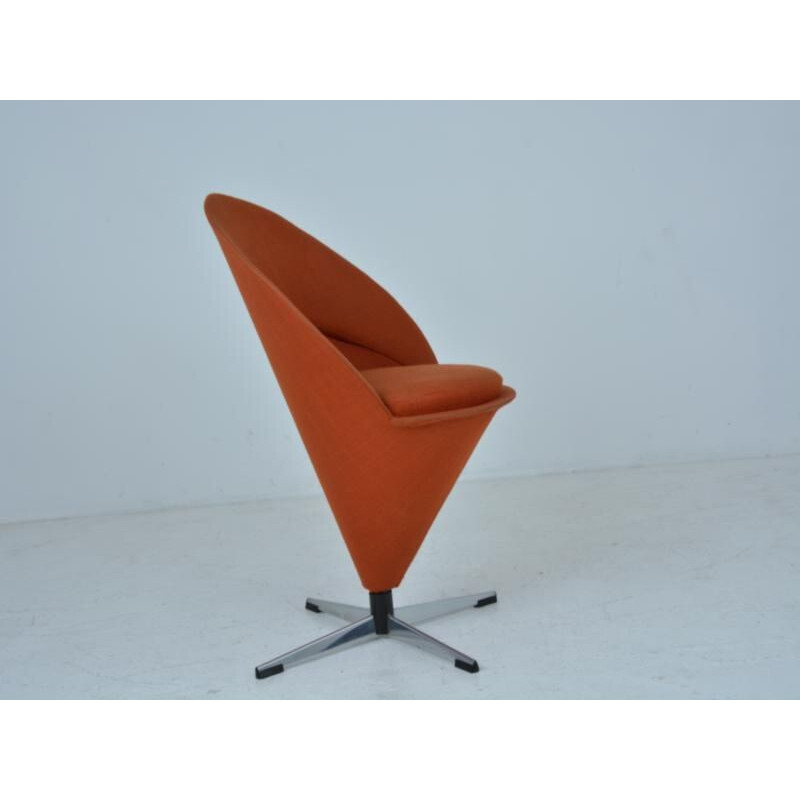 Vintage armchair "Cone chair " by Verner Panton, 1970