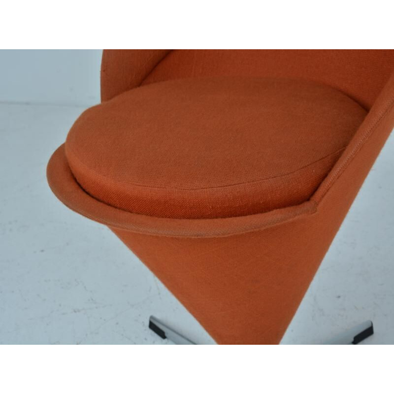 Vintage armchair "Cone chair " by Verner Panton, 1970