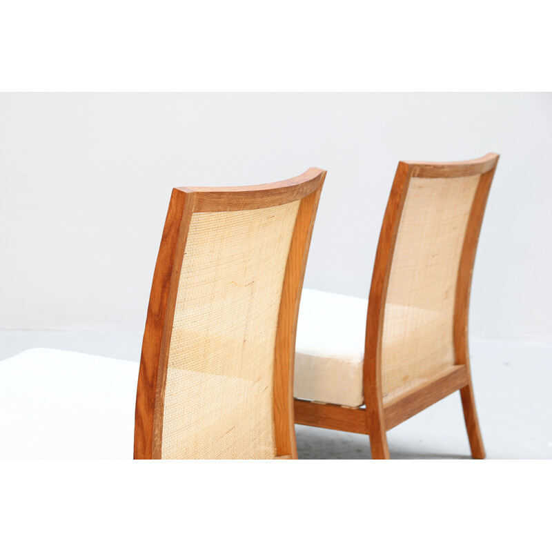 Pair of vintage Danish armchairs, 1980