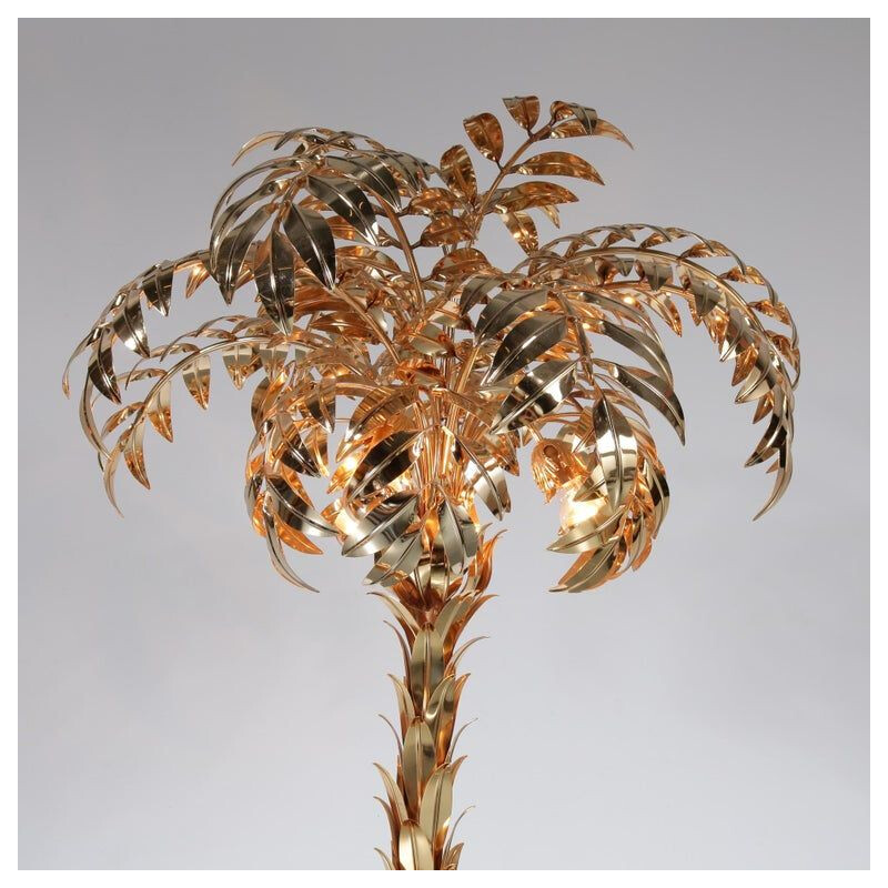 Vintage Palm Tree floor Lamp by Hans Kögl , Germany 1970