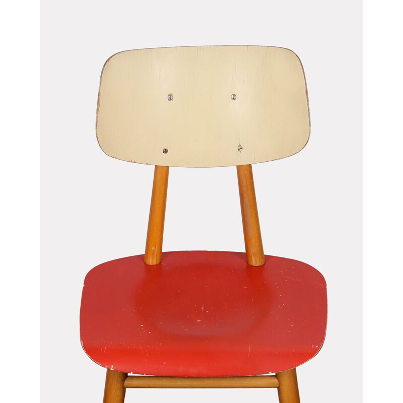 Vintage Czech chair for Ton, 1960