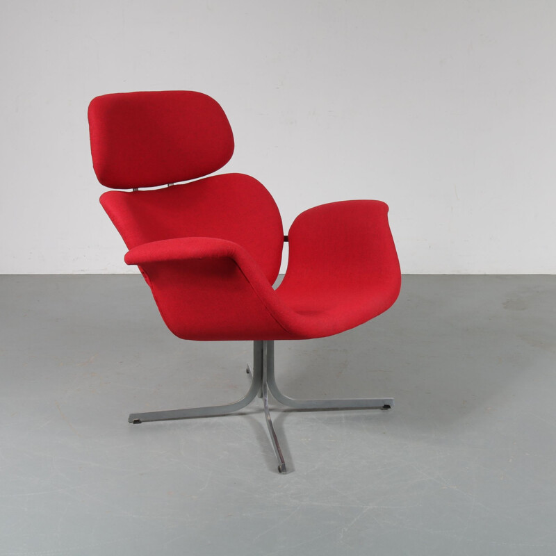 Vintage pair of  Big Tulip Lounge Chairs by Pierre Paulin for Artifort, 1950