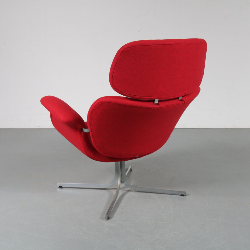 Vintage pair of  Big Tulip Lounge Chairs by Pierre Paulin for Artifort, 1950