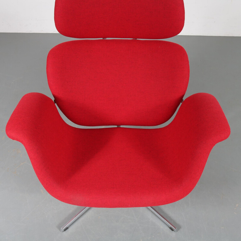 Vintage pair of  Big Tulip Lounge Chairs by Pierre Paulin for Artifort, 1950