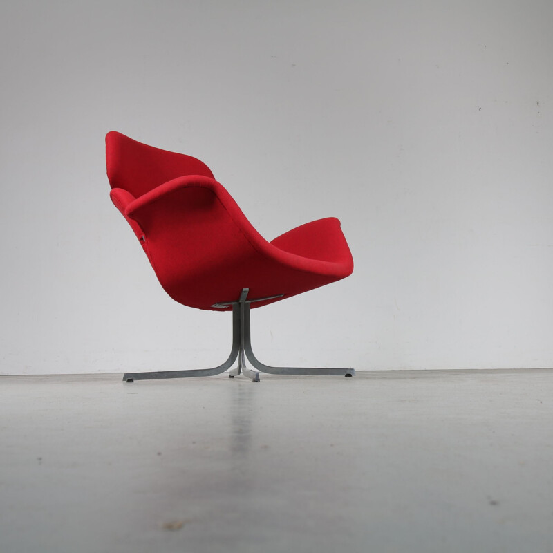 Vintage pair of  Big Tulip Lounge Chairs by Pierre Paulin for Artifort, 1950