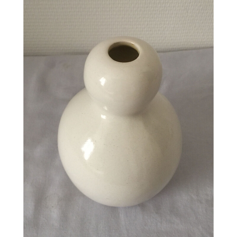 Vintage ceramic vase by Haans Jam, Amsterdam, 1970s