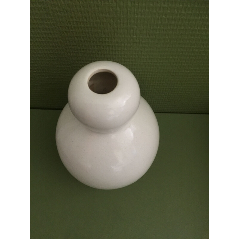 Vintage ceramic vase by Haans Jam, Amsterdam, 1970s