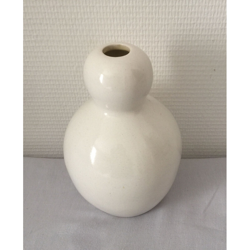 Vintage ceramic vase by Haans Jam, Amsterdam, 1970s