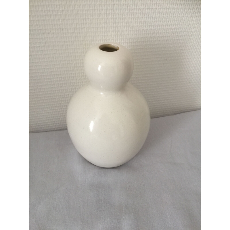 Vintage ceramic vase by Haans Jam, Amsterdam, 1970s