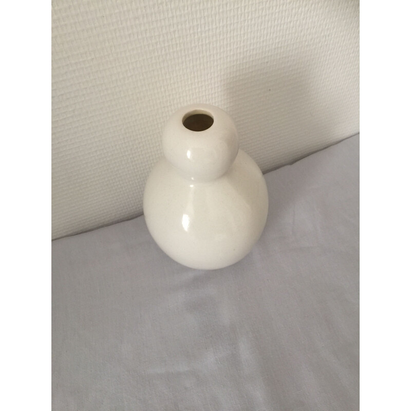 Vintage ceramic vase by Haans Jam, Amsterdam, 1970s