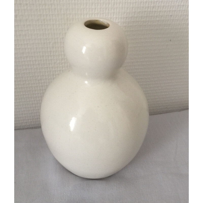 Vintage ceramic vase by Haans Jam, Amsterdam, 1970s