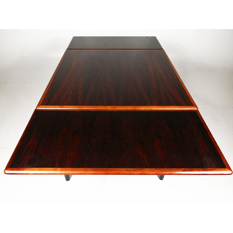 Vintage rosewood dining table, Denmark, 1960s