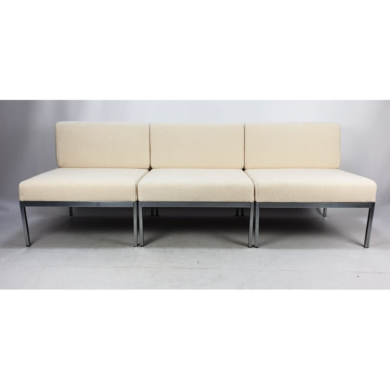 Vintage lounge set by Kho Liang Ie for Schiphol, 1964s