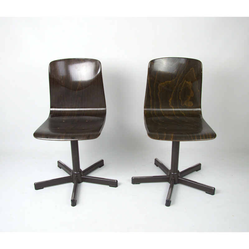 Cadeira de secretária Vintage ajustável por Adam Stegner para Flototto, 1960
