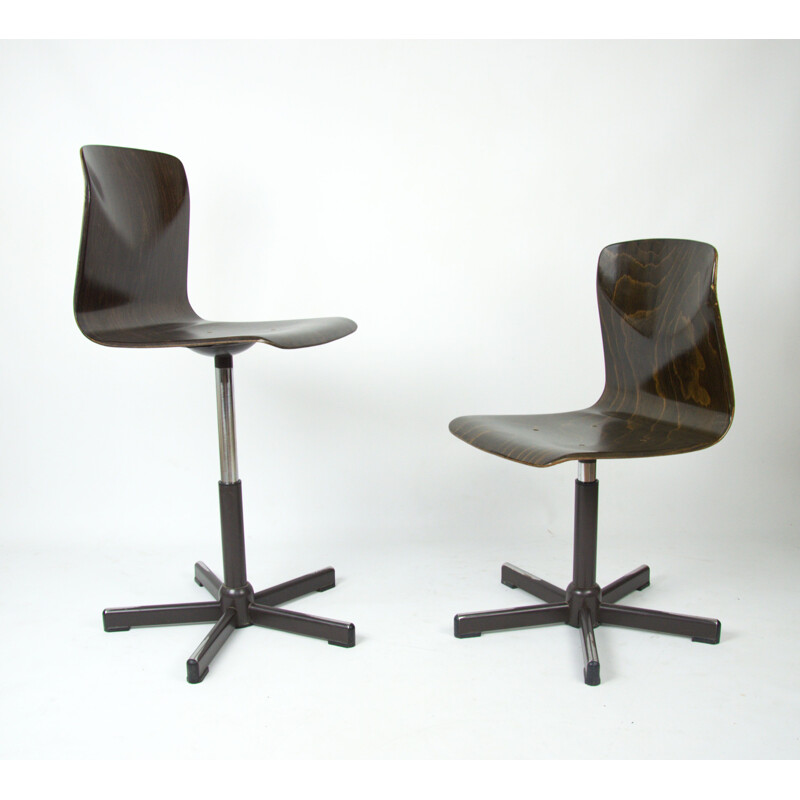 Vintage adjustable desk chair by Adam Stegner for Flototto, 1960