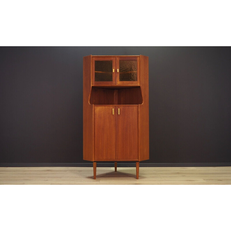 Vintage corner cabinet, 1960s-1970s