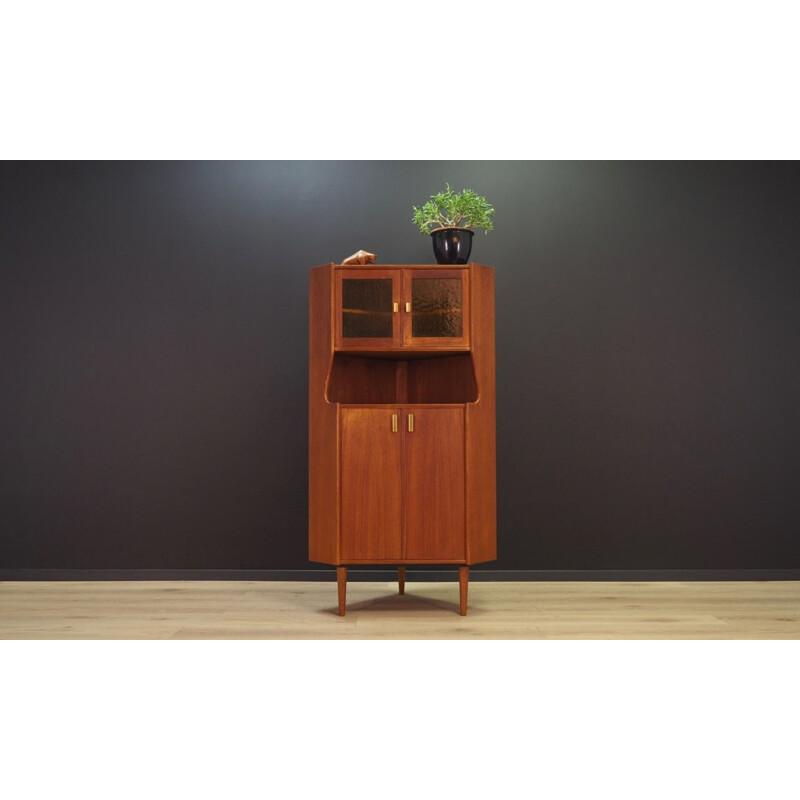 Vintage corner cabinet, 1960s-1970s