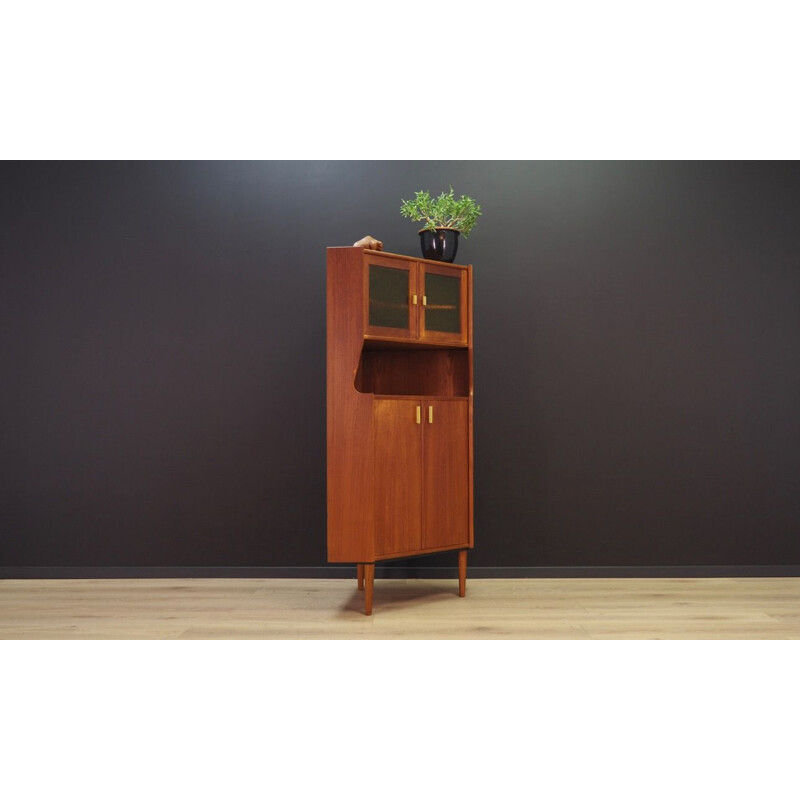 Vintage corner cabinet, 1960s-1970s