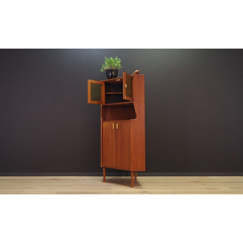 Vintage corner cabinet, 1960s-1970s