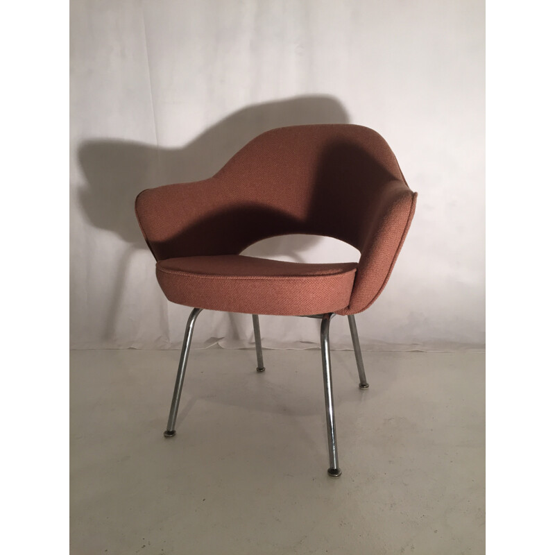 Conference chair in woolen fabric Knoll, Eero SAARINEN - 1980s