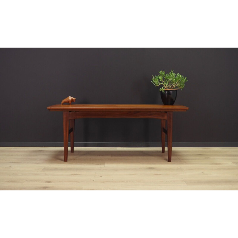 Vintage teak coffee table, 1960s-1970s