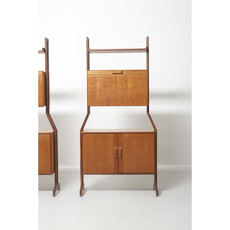 Vintage pair of shelving units, 1960s